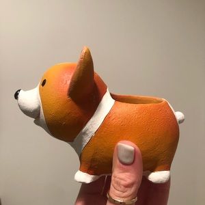 Corgi Succulent Planter